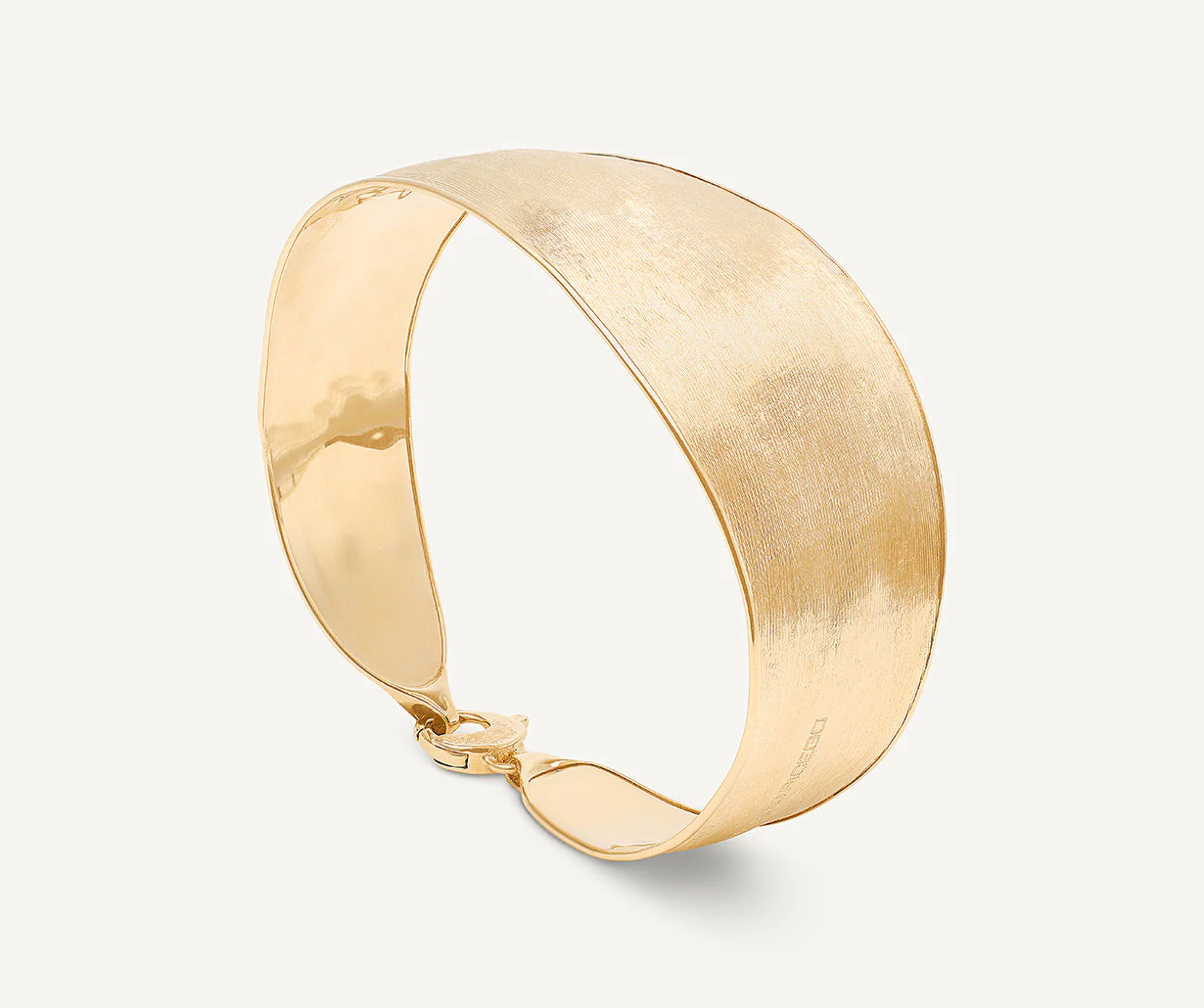 18K Yellow Gold Large Bangle