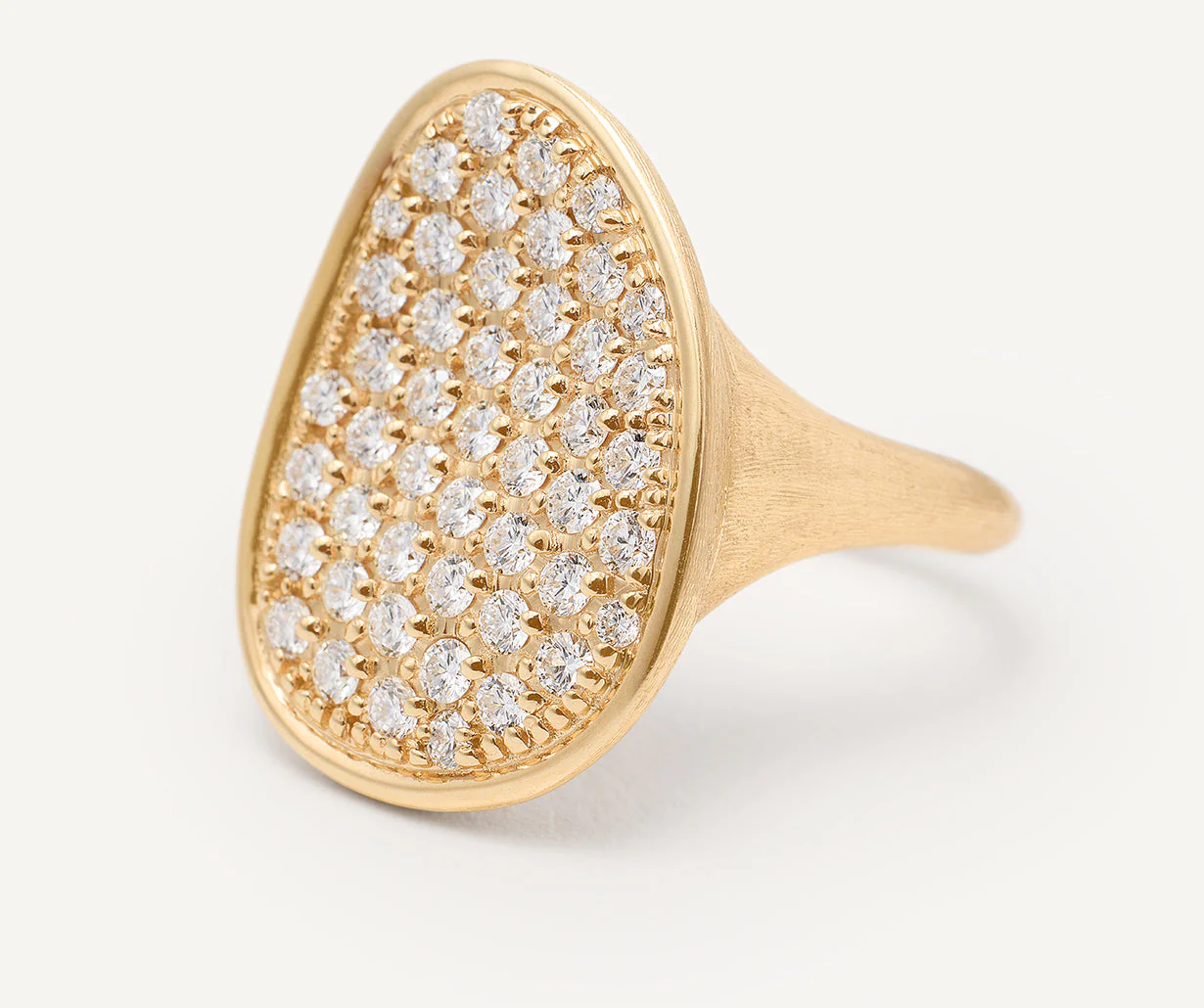 18K Yellow Gold and Diamond Ring - Image 3