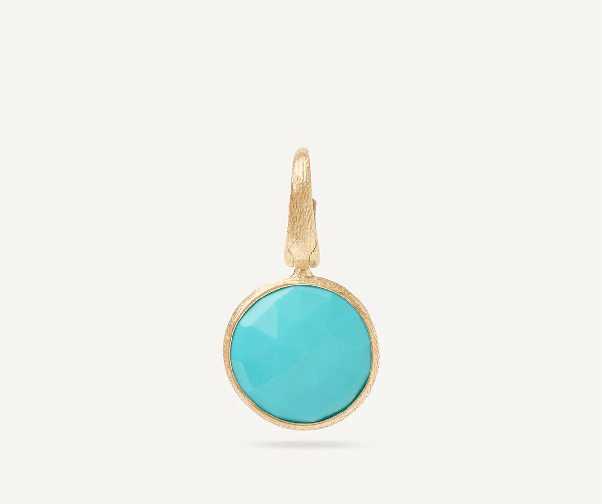 18K Yellow Gold Gemstone Pendant - Image 12