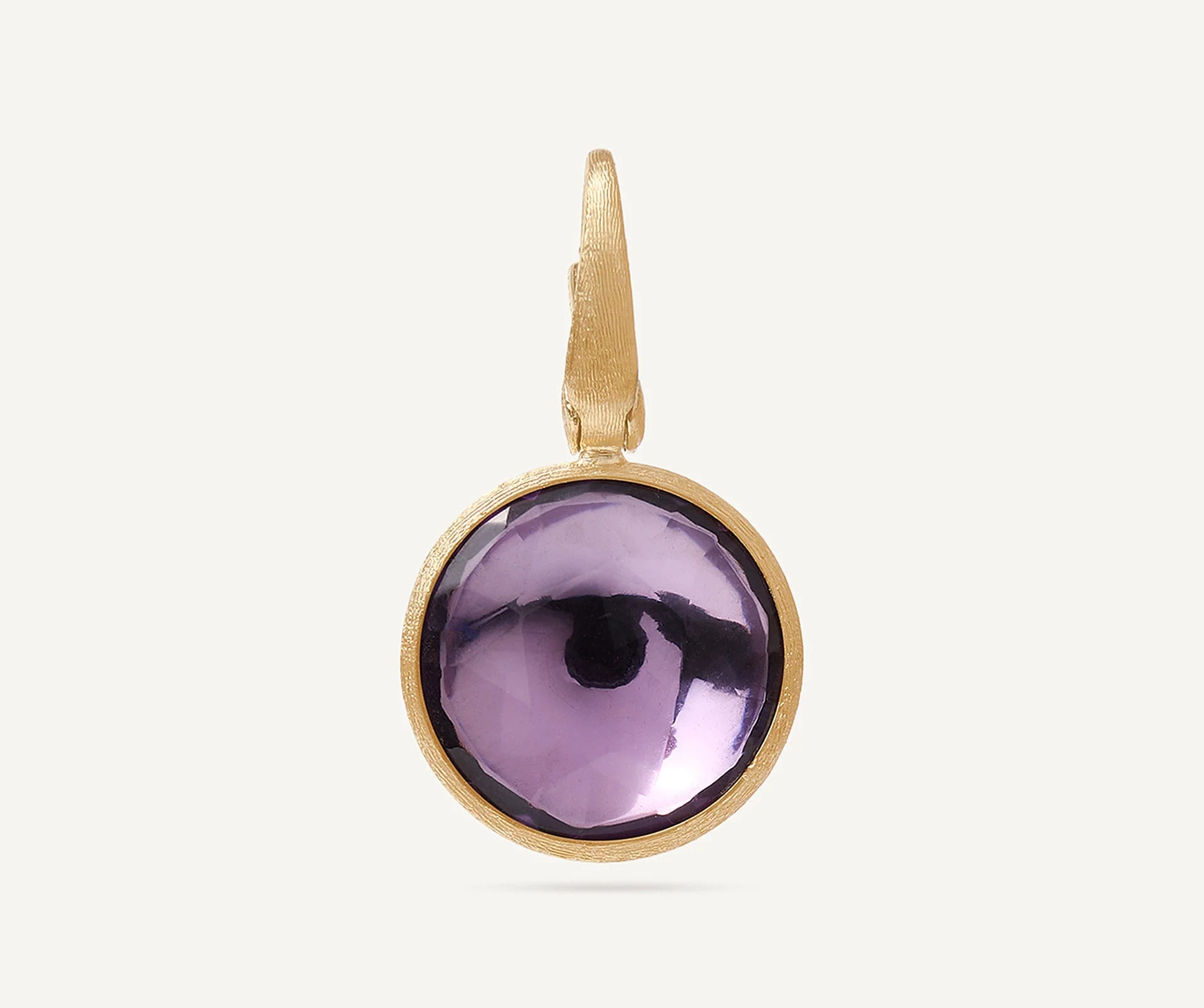 18K Yellow Gold Gemstone Pendant - Image 14