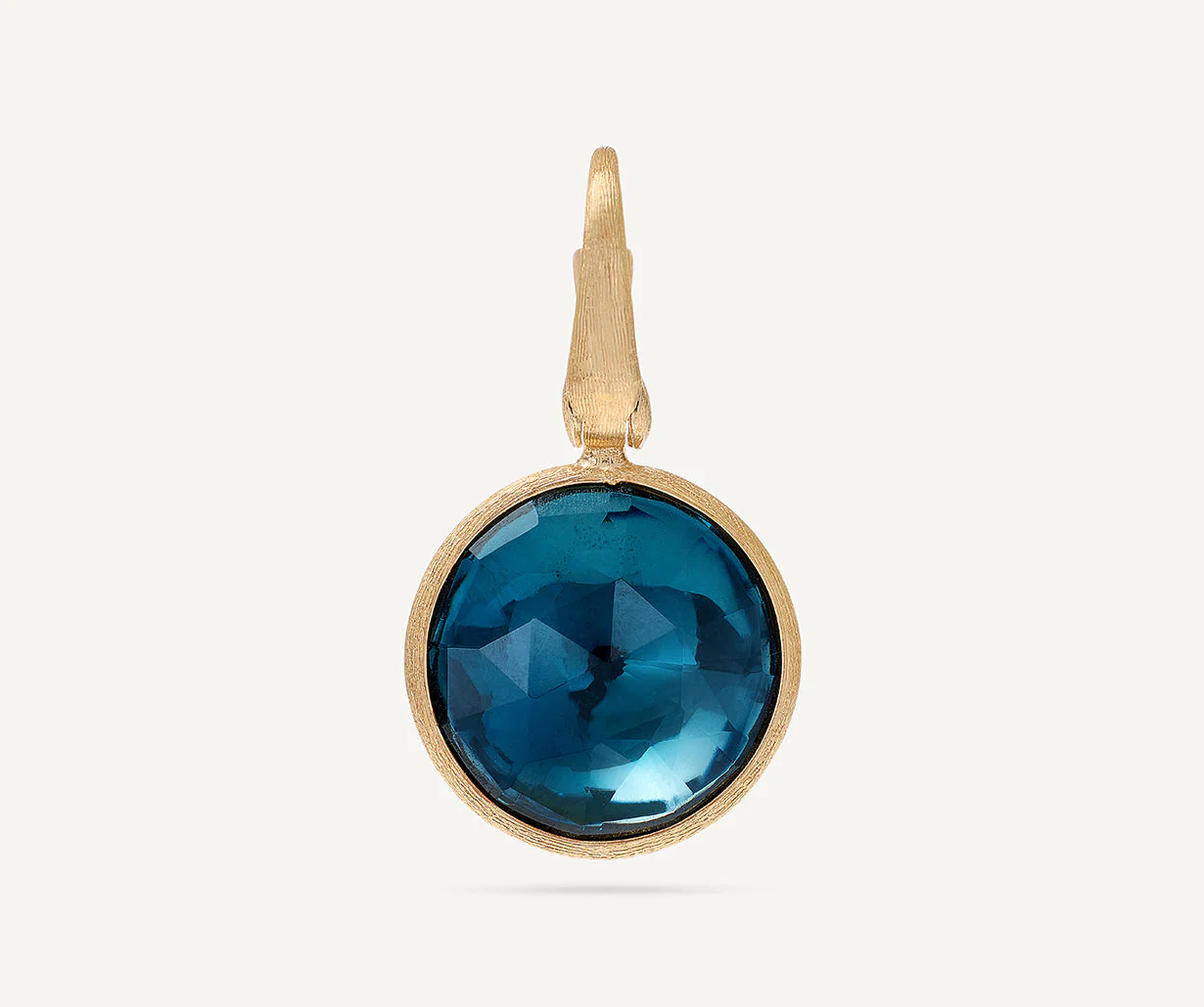 18K Yellow Gold Gemstone Pendant - Image 8