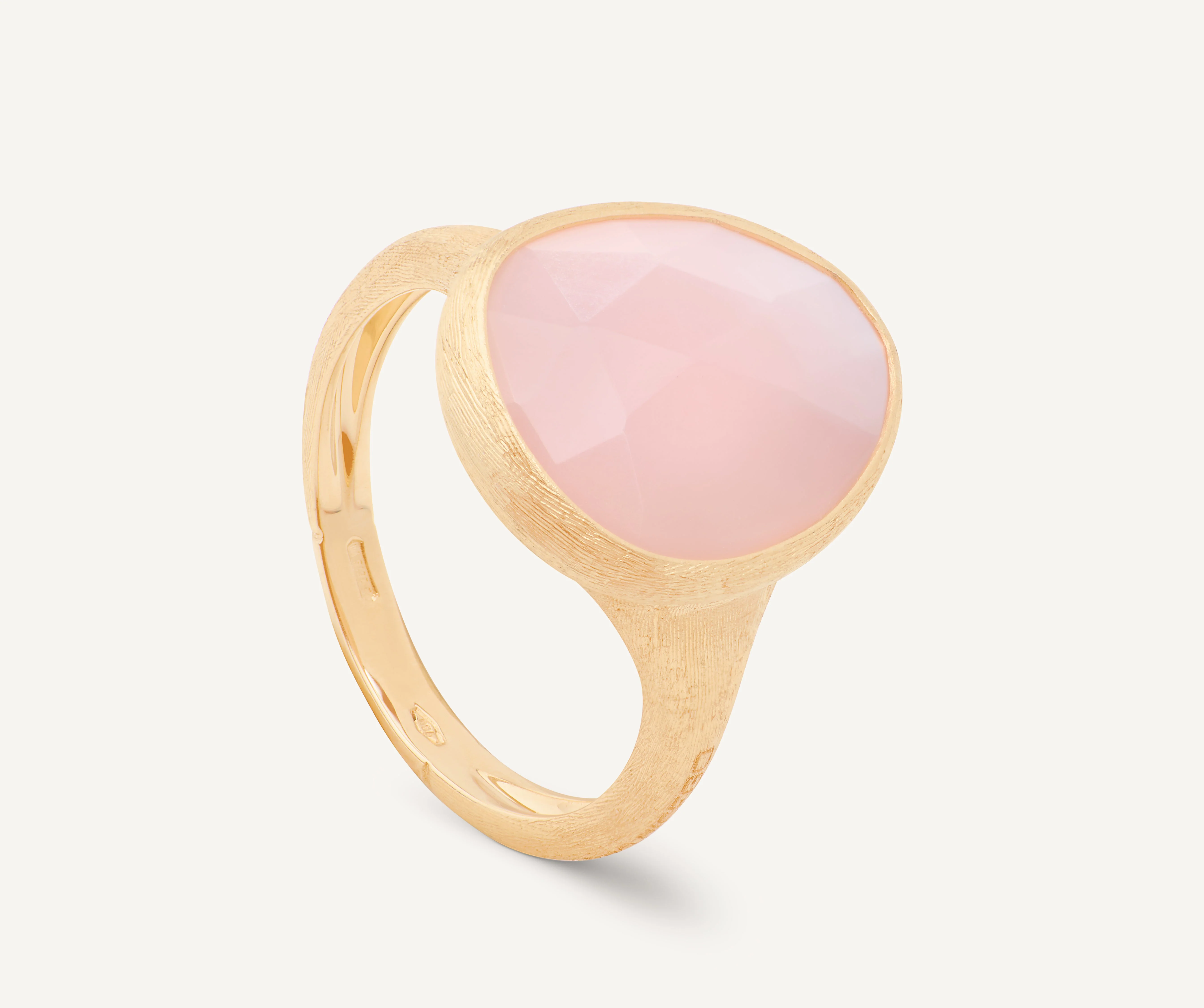 18K Yellow Gold Opal Ring
