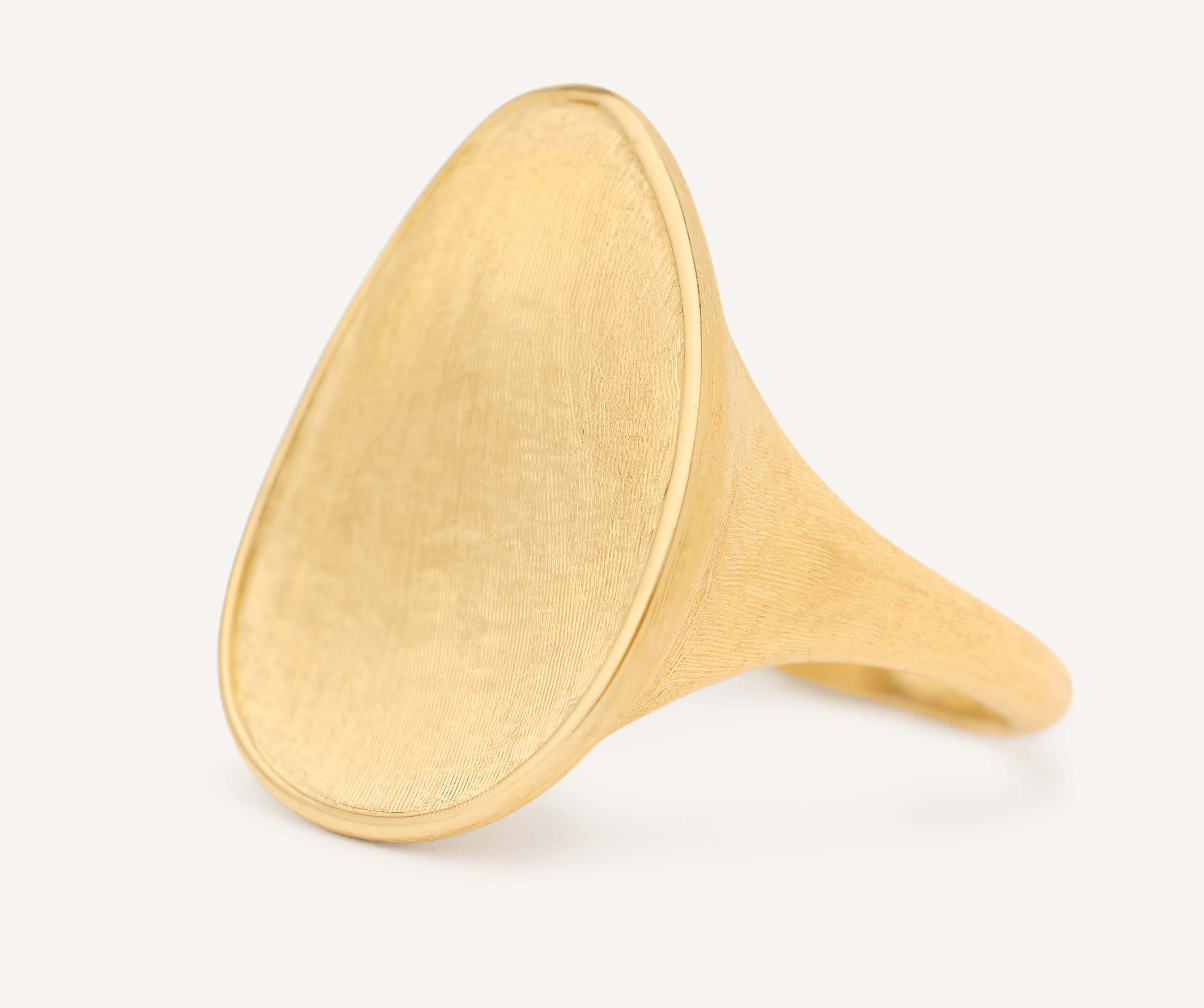18K Yellow Gold Small Cocktail Ring - Image 3
