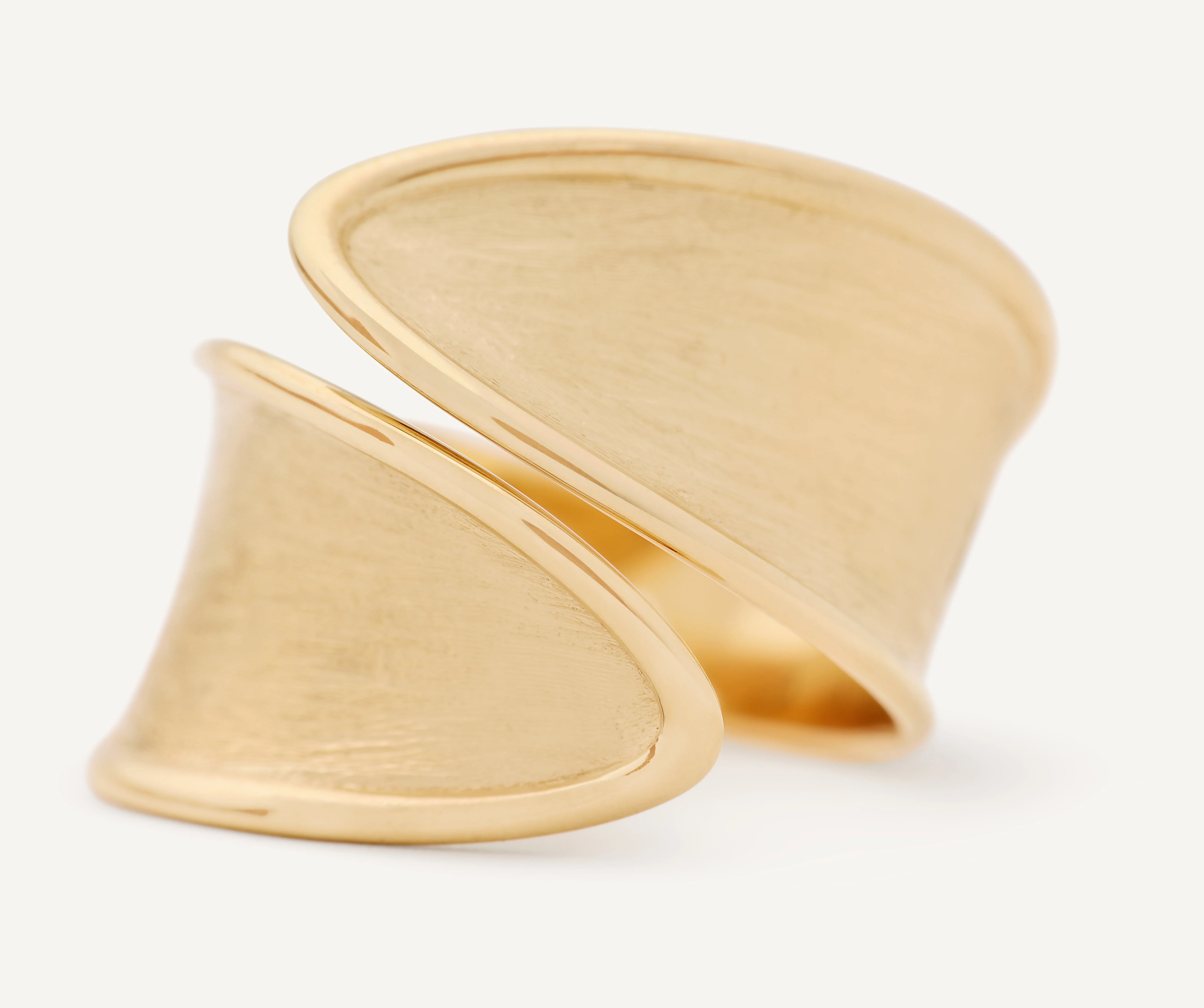 18K Yellow Gold Wrap Ring - Image 3
